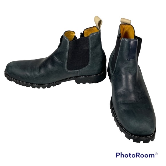 Sandro Moscoloni Men’s navy Wilbur Chelsea ankle boots size 8D - Picture 2 of 9